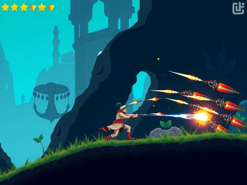 Star Anise Trailblazer game screenshot showing main character in Indian-inspired environment